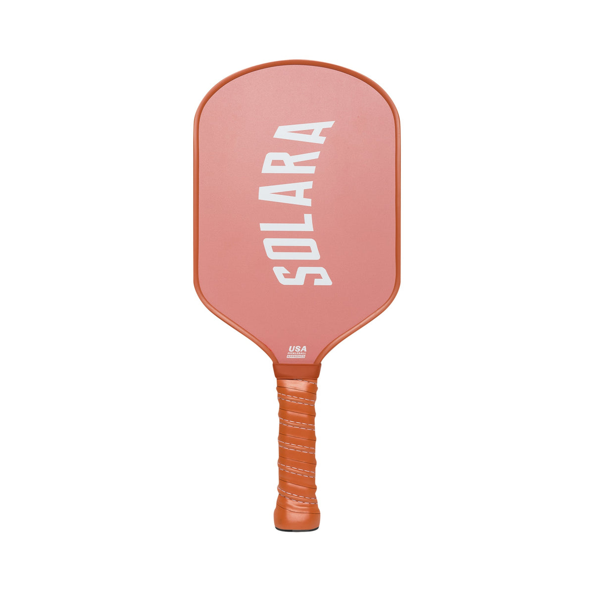 Solara '94 Clay pickleball paddle with warm terracotta face and brown grip